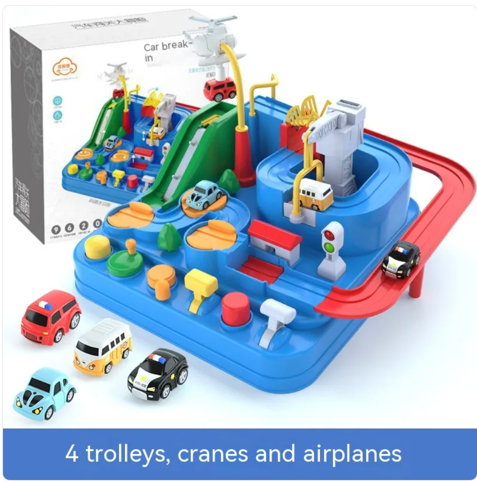Kids' Action Railcar Train Set