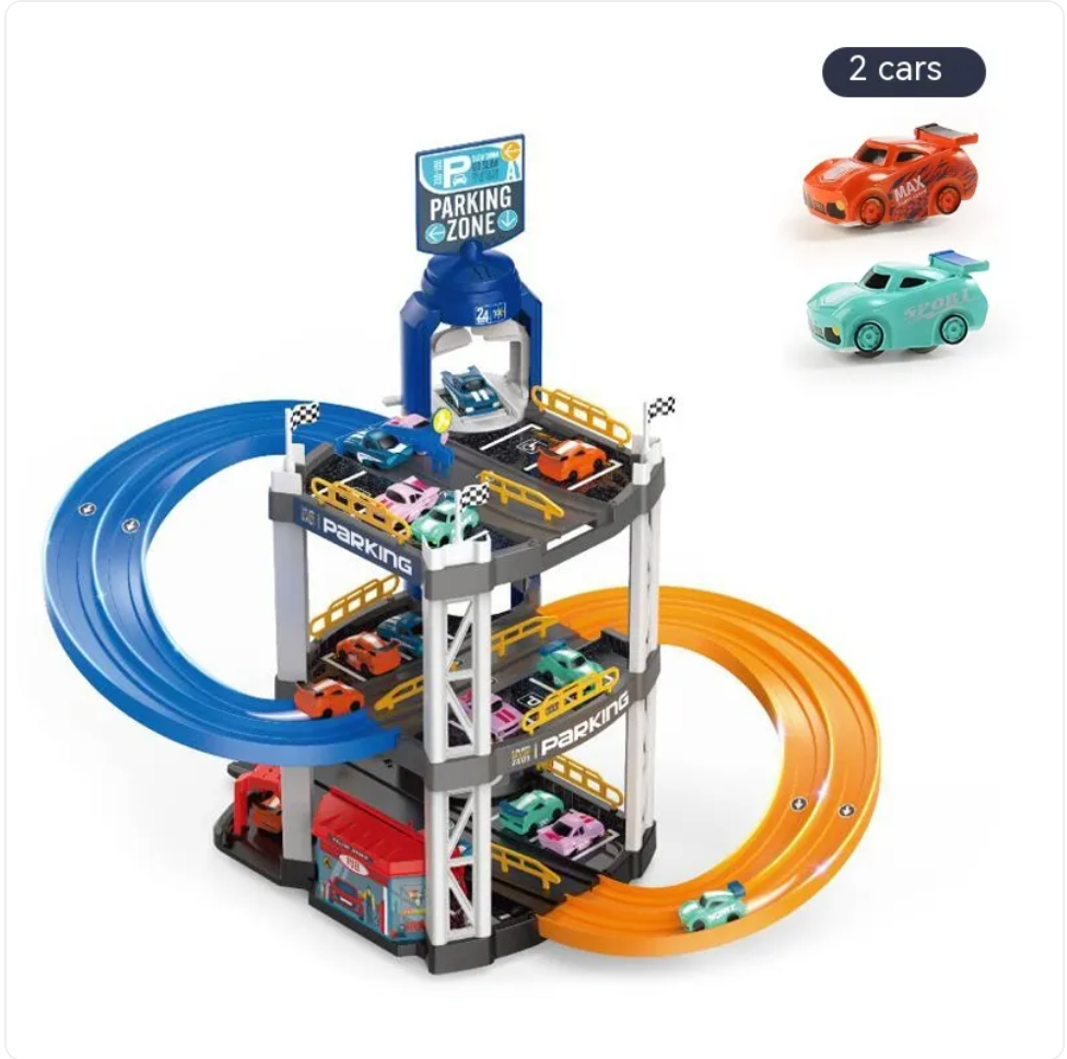 Kids' Action Railcar Train Set