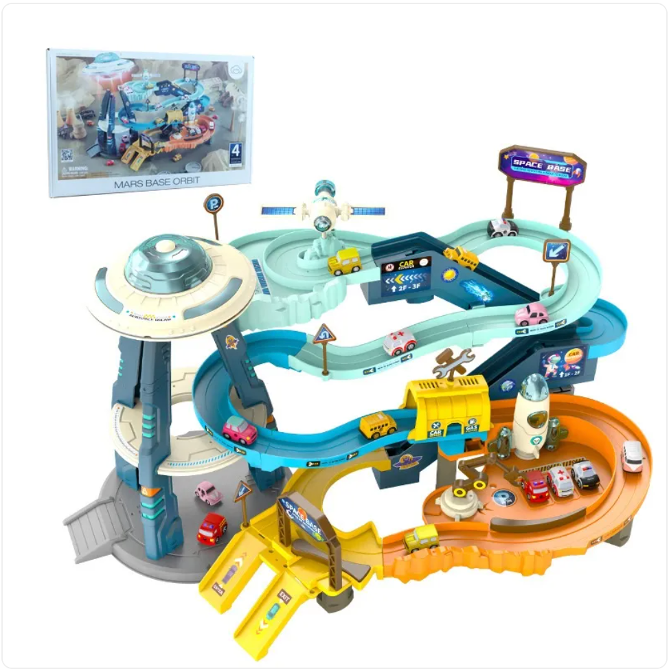 Kids' Action Railcar Train Set