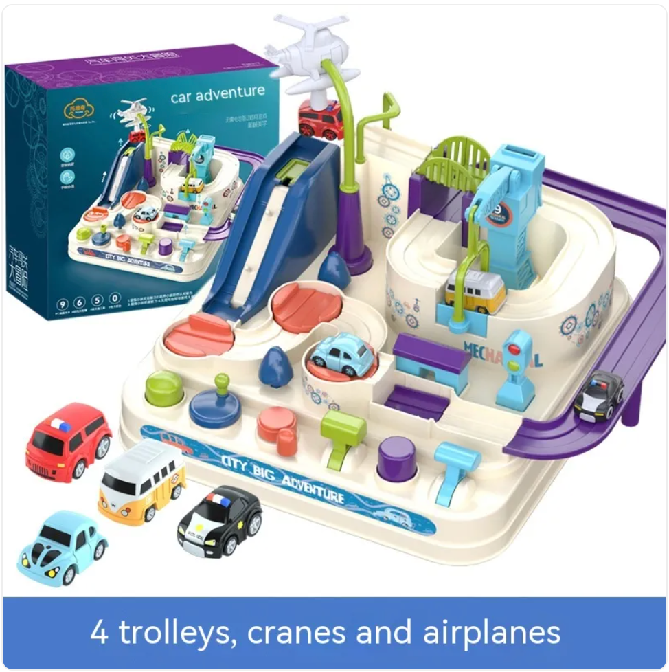 Kids' Action Railcar Train Set