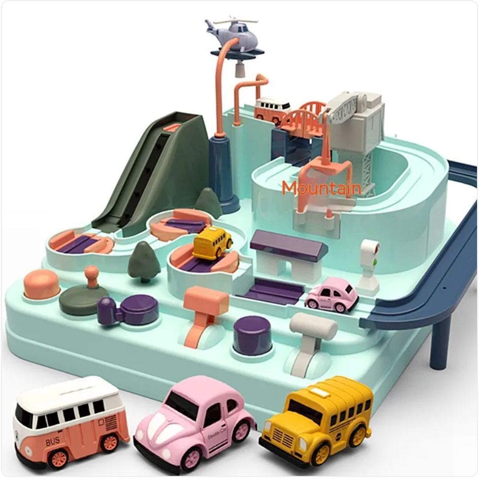 Kids' Action Railcar Train Set