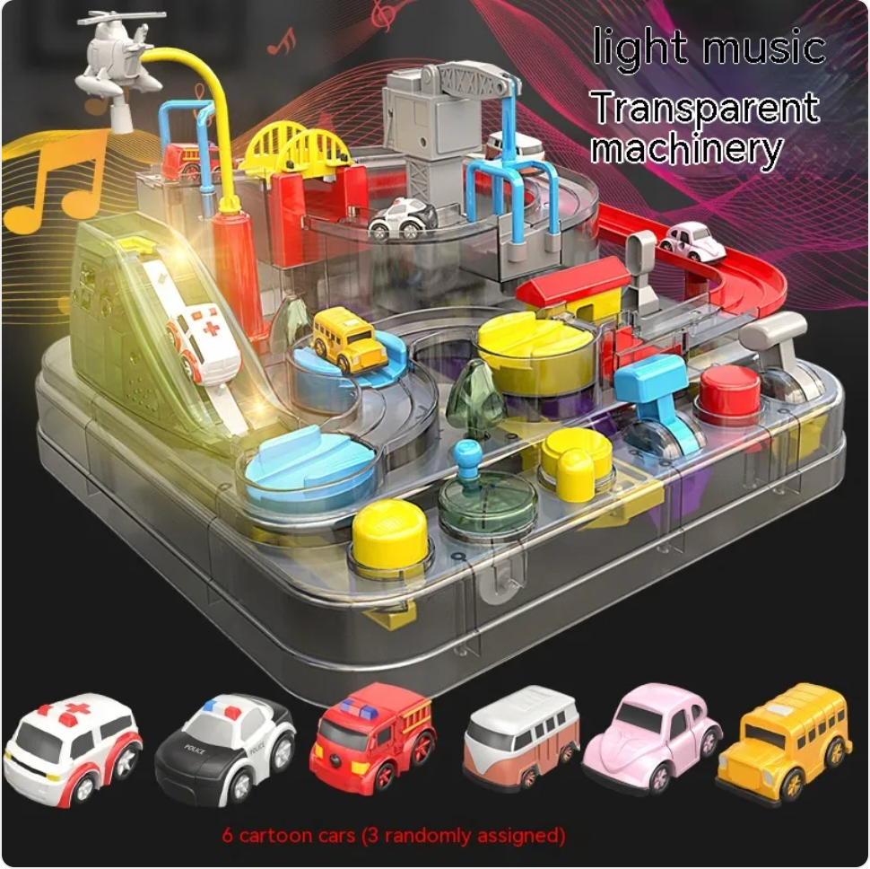 Kids' Action Railcar Train Set