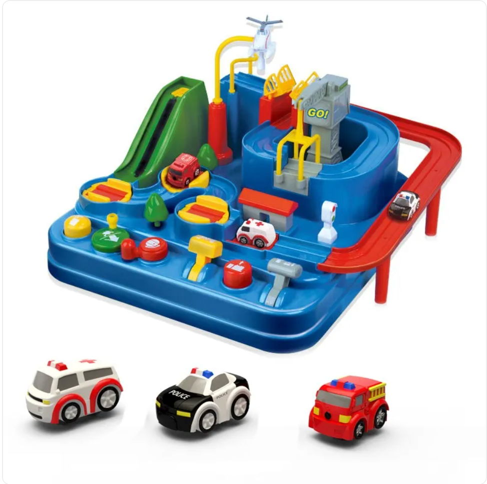 Kids' Action Railcar Train Set