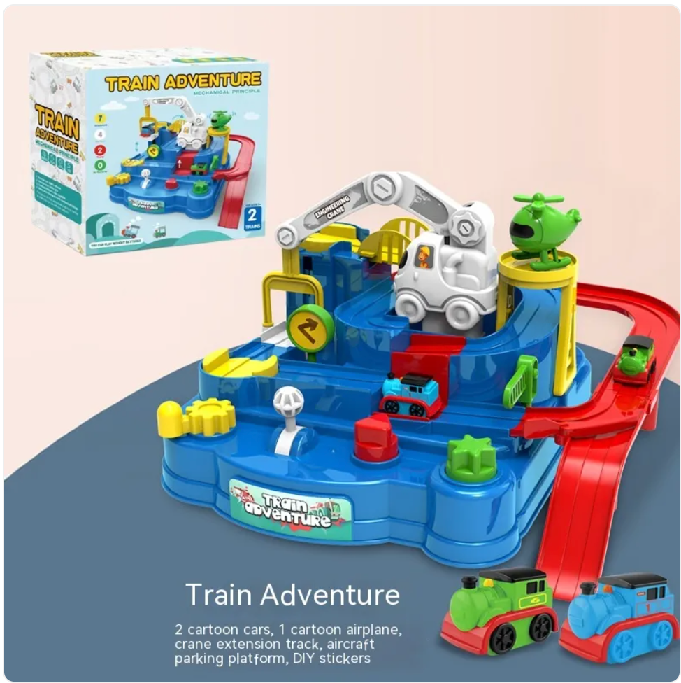 Adventure Train Set Toy for Kids
